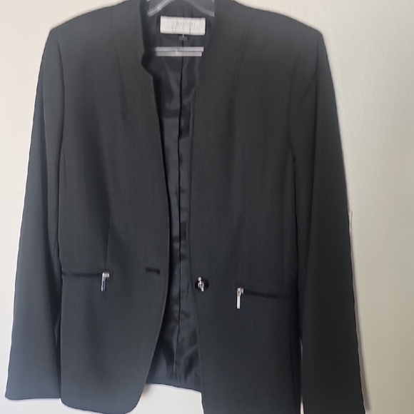 Tahari ASL Black Blazer - Picture 1 of 4